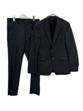 Prada 32 Dark Gray Tailored Jacket Straight Pants 78